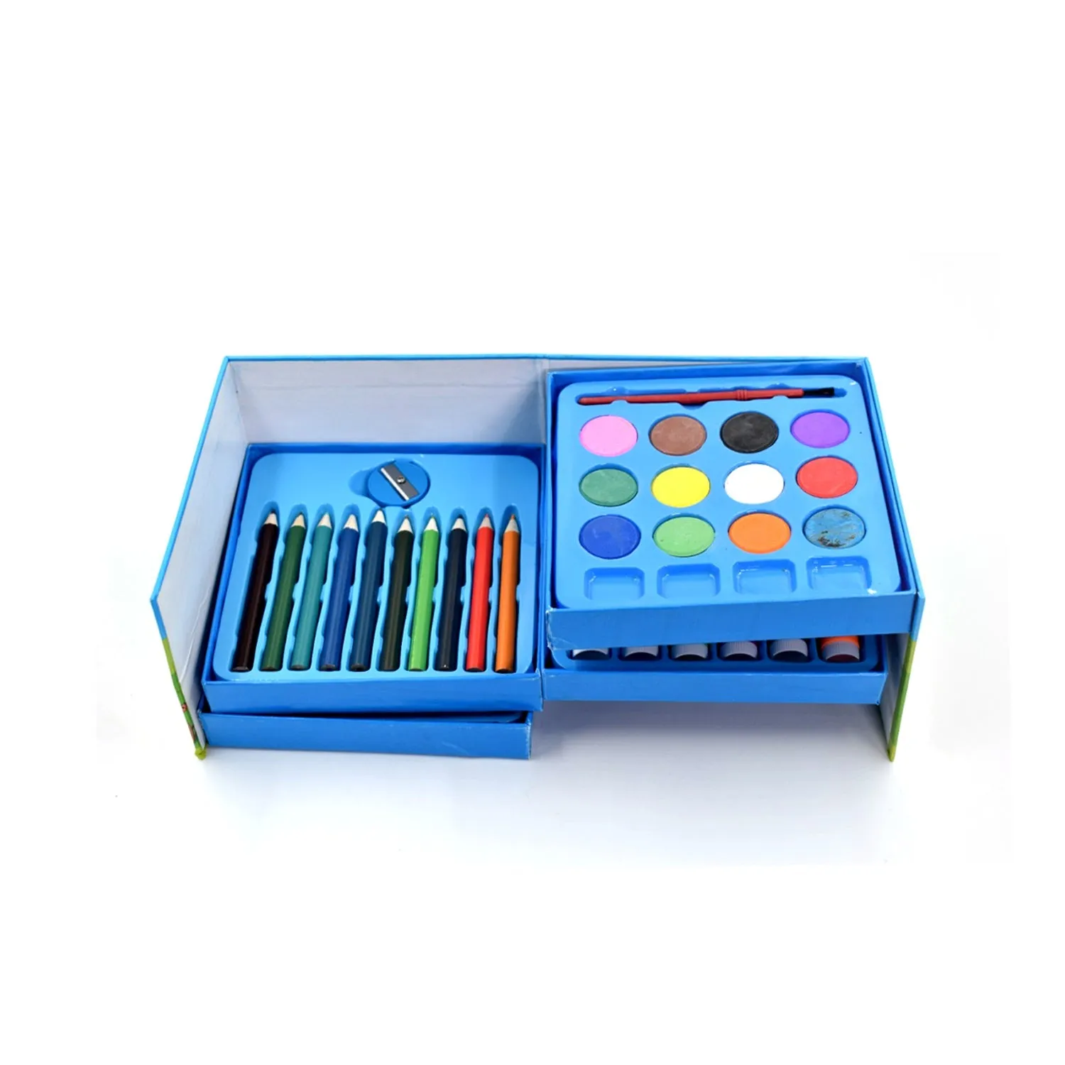 0858A Color Pencil,Crayons, Water Color, Sketch Pen Art Set