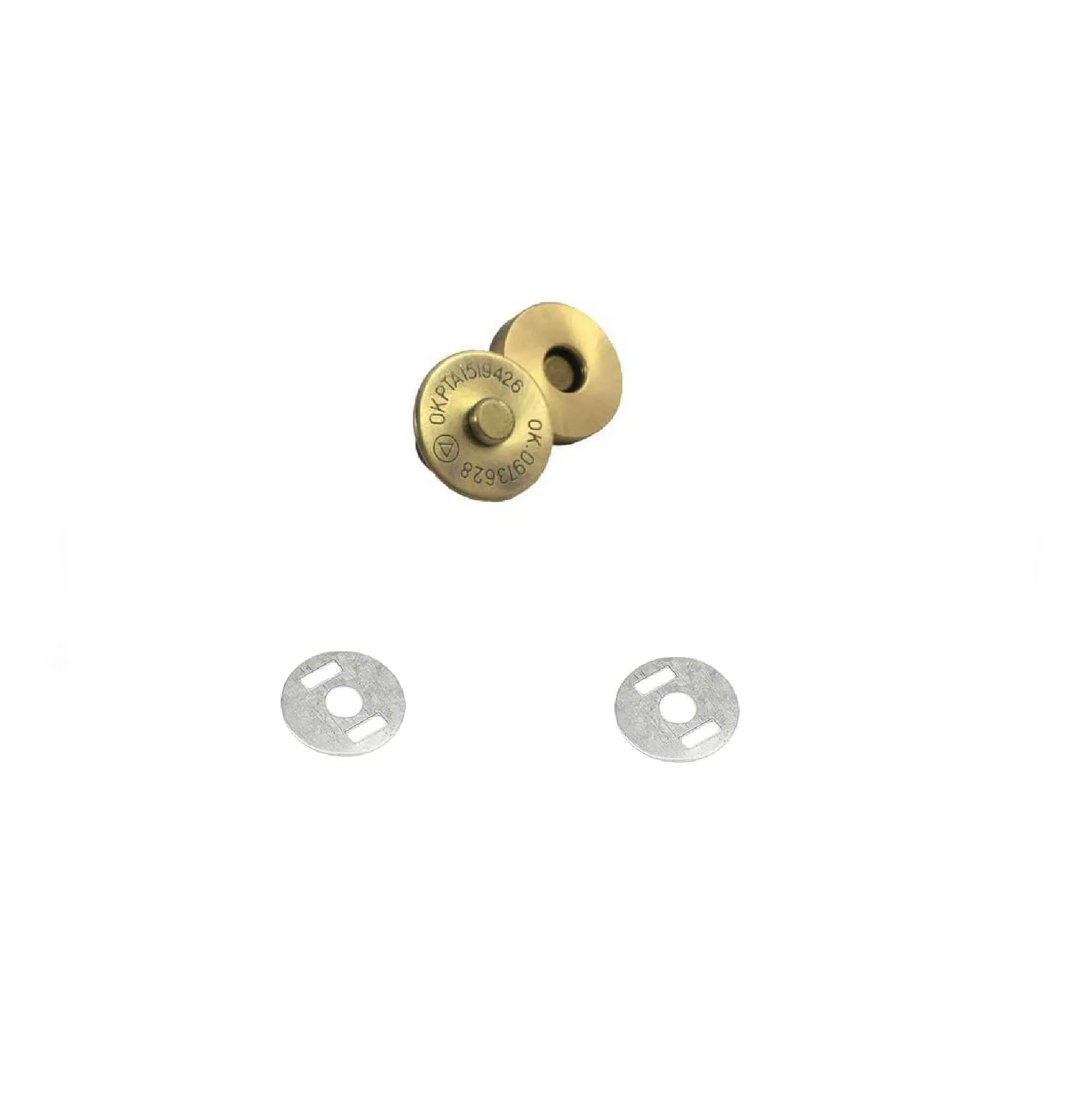 10x2mm Magnetic Snaps (50-sets)
