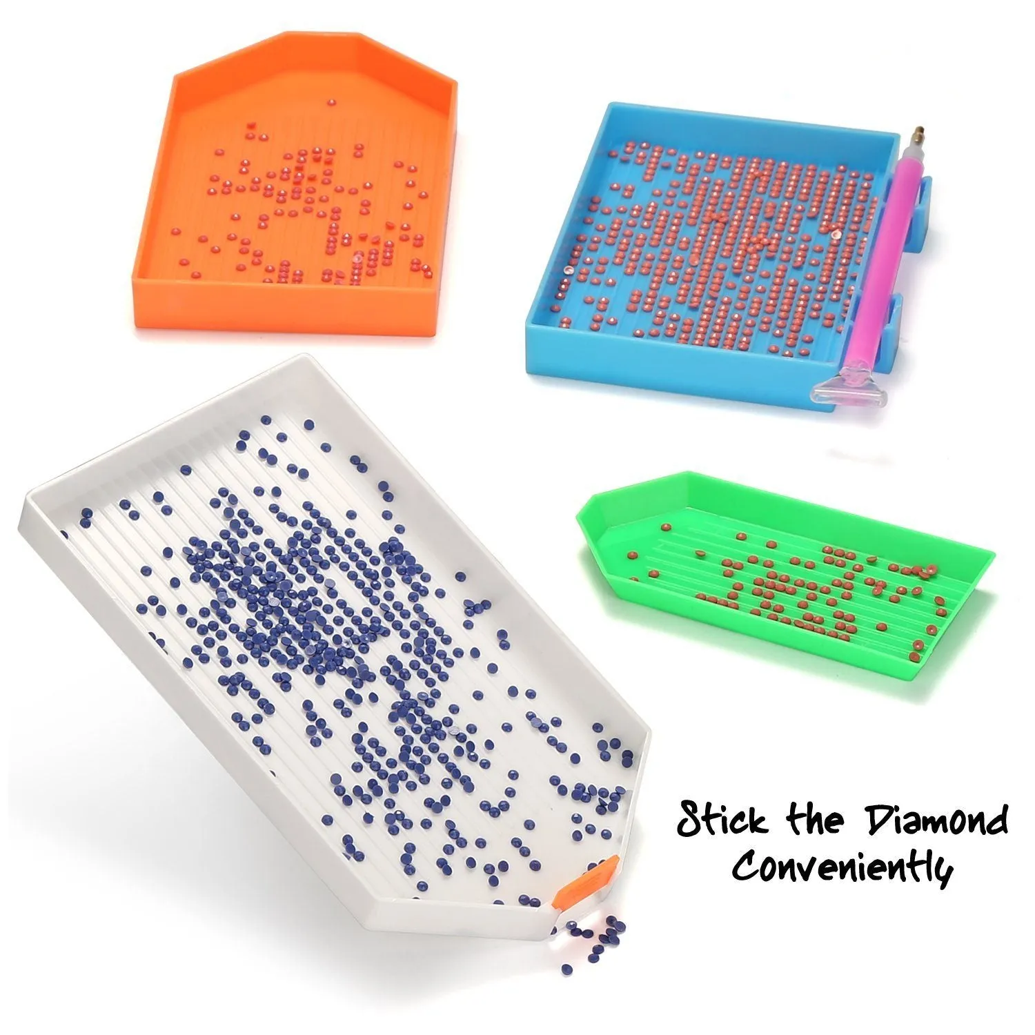 117-Piece: 5D Diamond Painting Tools Accessories Kit