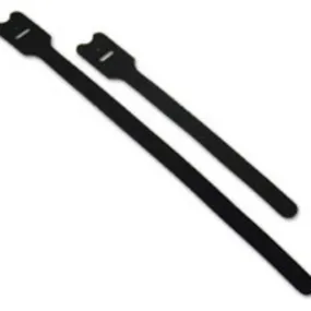 12In Screw-Mountable Hook-And-Loop Cable Ties - 10Pk