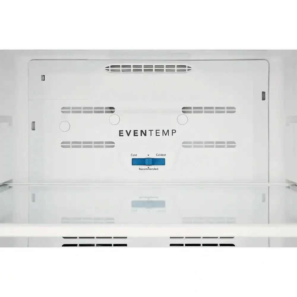 13.9 Cu. Ft. Top Freezer Refrigerator, Brushed Steel
