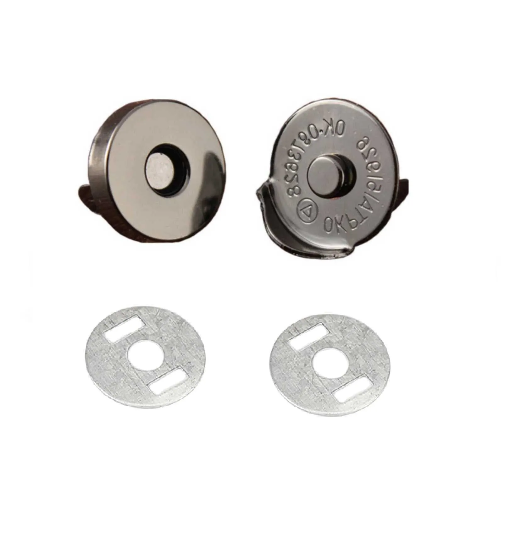 14x3.5mm Half Cover Magnetic Snaps (50-sets)