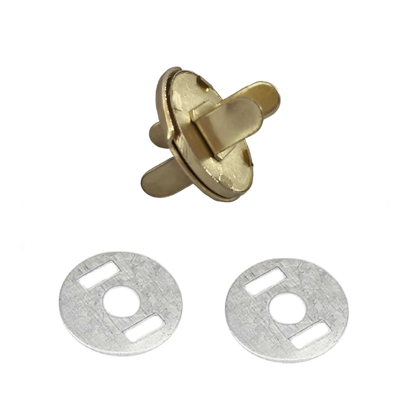 18x2mm Half Cover Magnetic Snaps (50-sets)