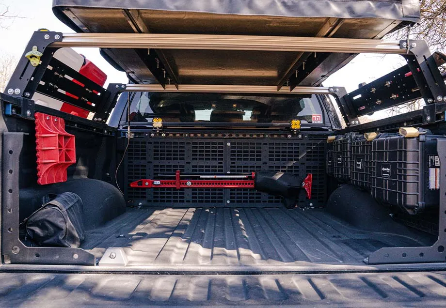 2005-2023 Toyota Tacoma Overland Bed Rack BY CALI RAISED LED