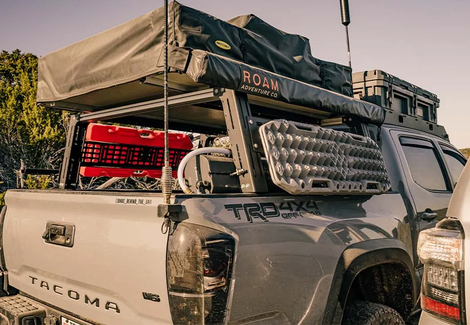 2005-2023 Toyota Tacoma Overland Bed Rack BY CALI RAISED LED