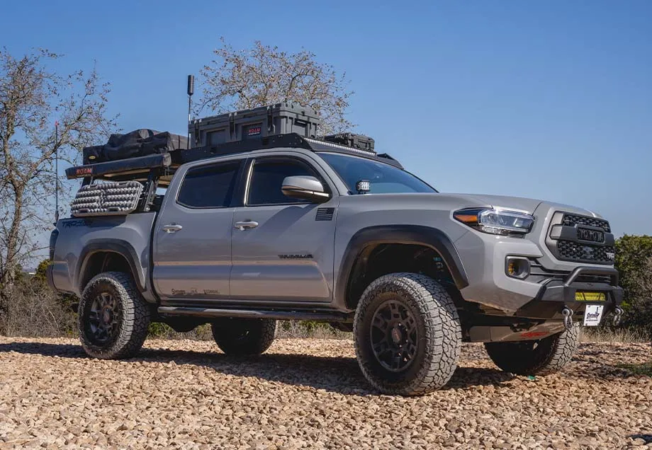 2005-2023 Toyota Tacoma Overland Bed Rack BY CALI RAISED LED