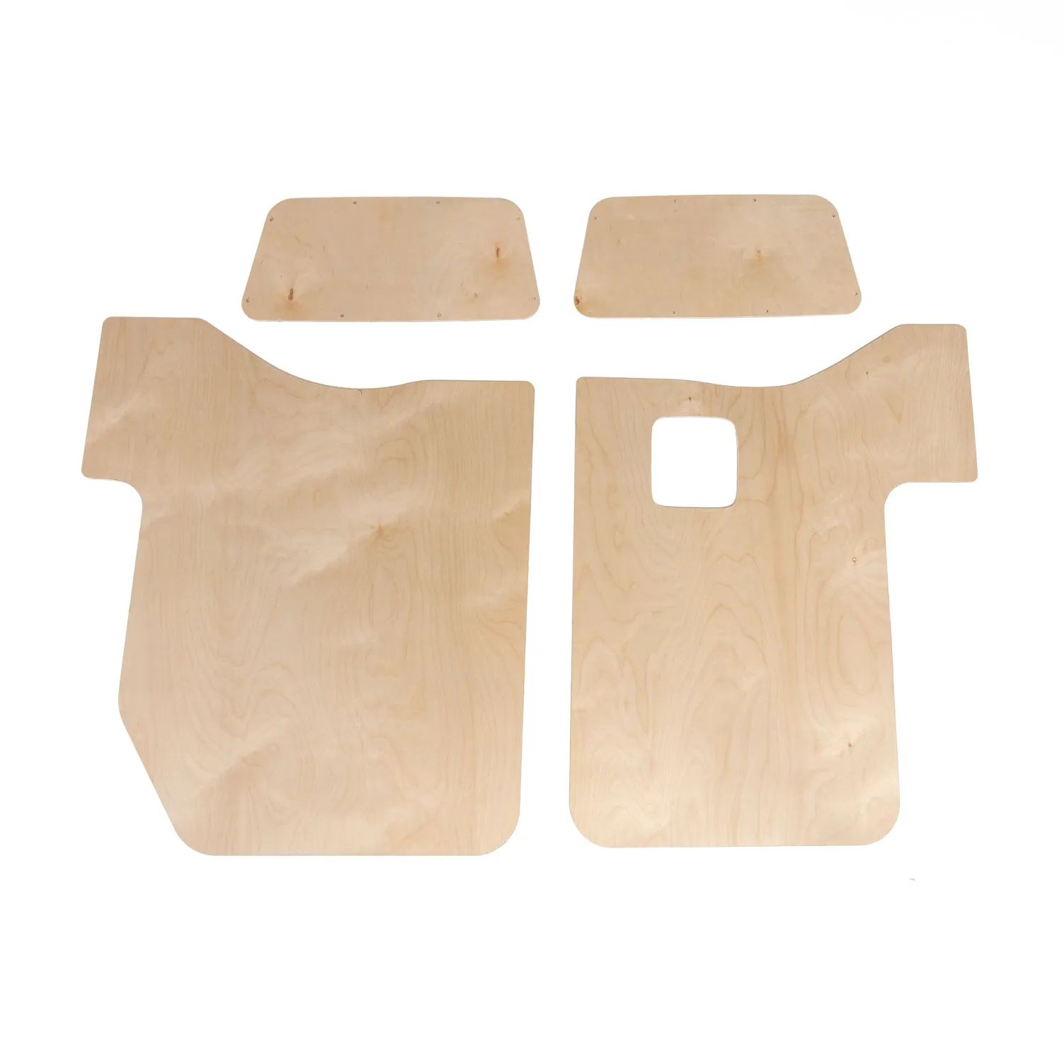 2007-2018 / Sprinter Van Rear Door Panel Kit 4pc Plywood