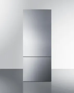 28" Wide Built-in Bottom Freezer Refrigerator With Icemaker