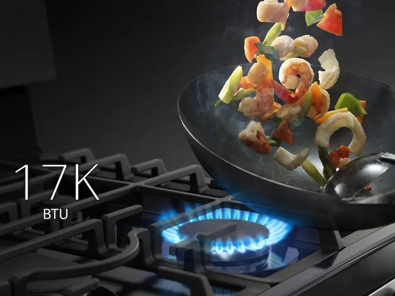 5.8 cu. ft. Gas Range in Stainless Steel