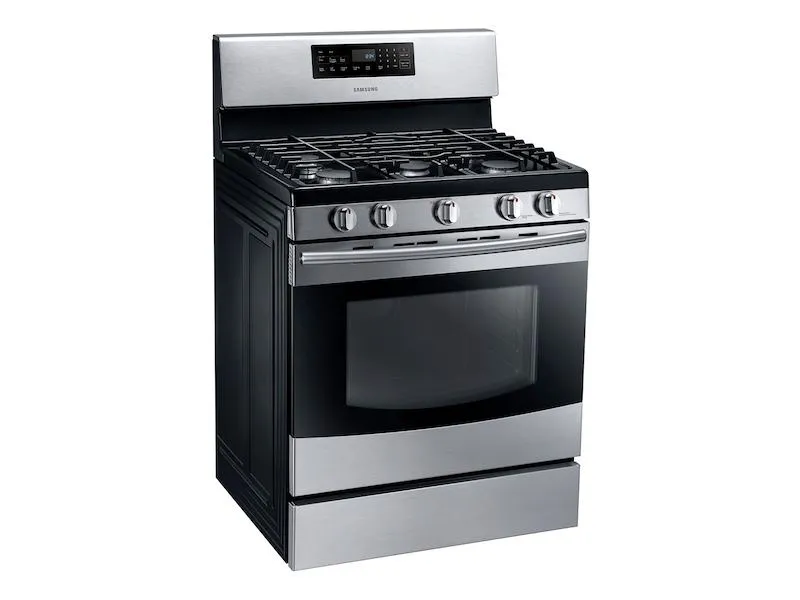 5.8 cu. ft. Gas Range in Stainless Steel