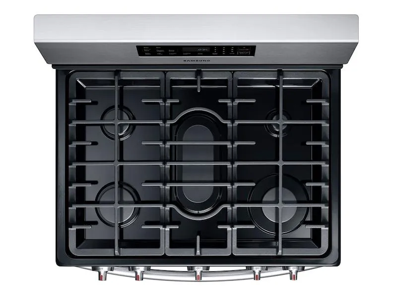 5.8 cu. ft. Gas Range in Stainless Steel