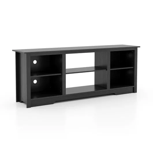 70-Inch TV Stand for up to 75" Flat Screen TVs with Adjustable-Black