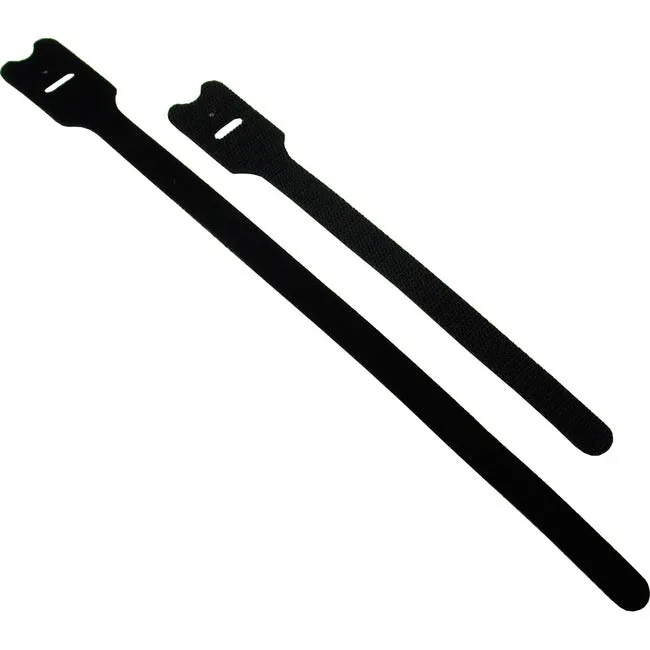 8In Screw-Mountable Hook-And-Loop Cable Tie Multipack (10 Pack) (Taa Compliant)
