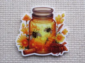 A Jar of Honey Needle Minder, Cover Minder, Magnet