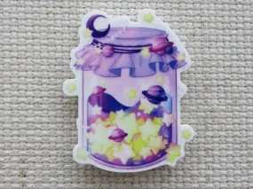 A Jar of Stars and Planets Needle Minder, Cover Minder, Magnet