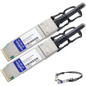 Addon Cisco Qsfp-H40G-Cu1M Compatible Taa Compliant 40Gbase-Cu Qsfp  To Qsfp  Direct Attach Cable (Passive Twinax, 1M)