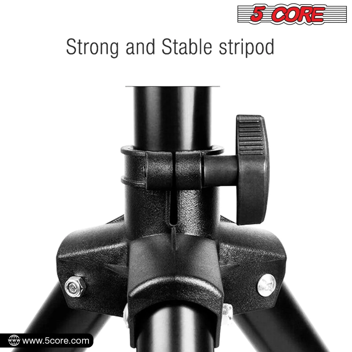 Adjustable PA Speaker Stands with Mounting Bracket SS ECO 1PK