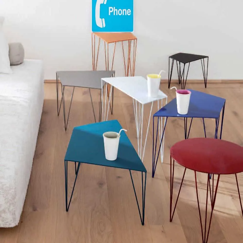 Atipico Chele diam.35 cm H50 small Table metal