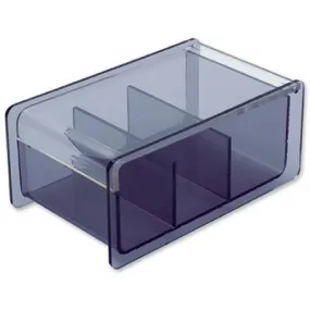 Avante Business Card Holder Box Smoke