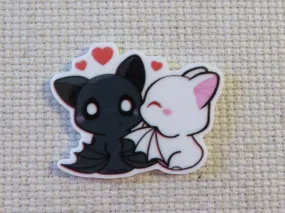 Batty Kisses Needle Minder, Cover Minder, Magnet