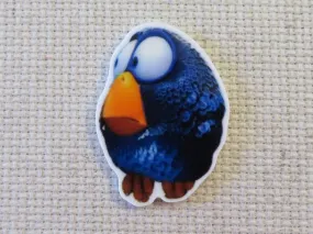 Blue Cartoon Bird Needle Minder, Cover Minder, Magnet