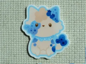 Blueberry Cloud Cat Needle Minder, Cover Minder, Magnet