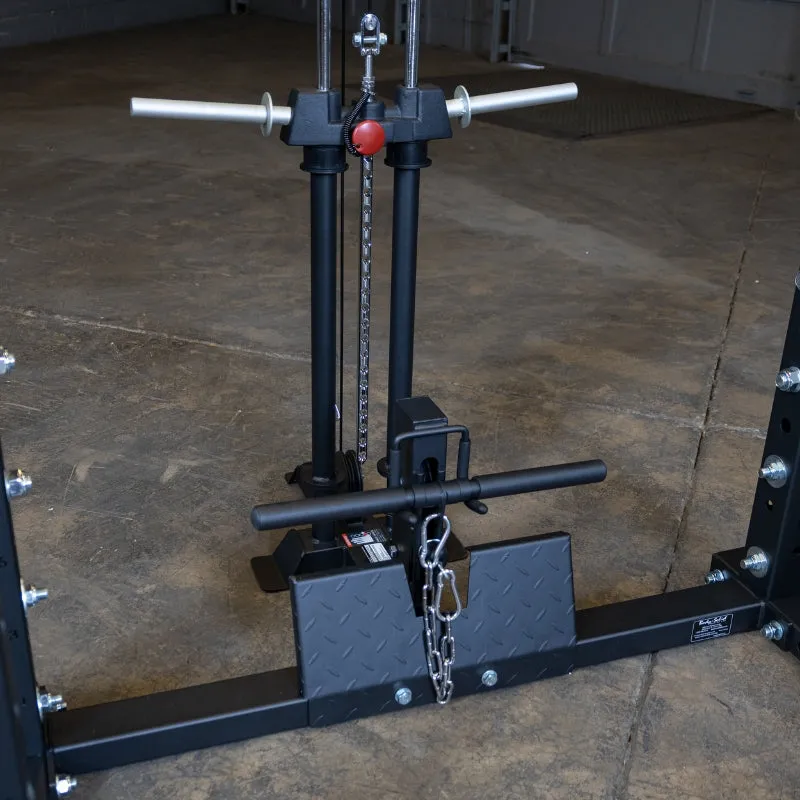 Body-Solid Pro Clubline Half Rack Lat Attachment SPRHLA