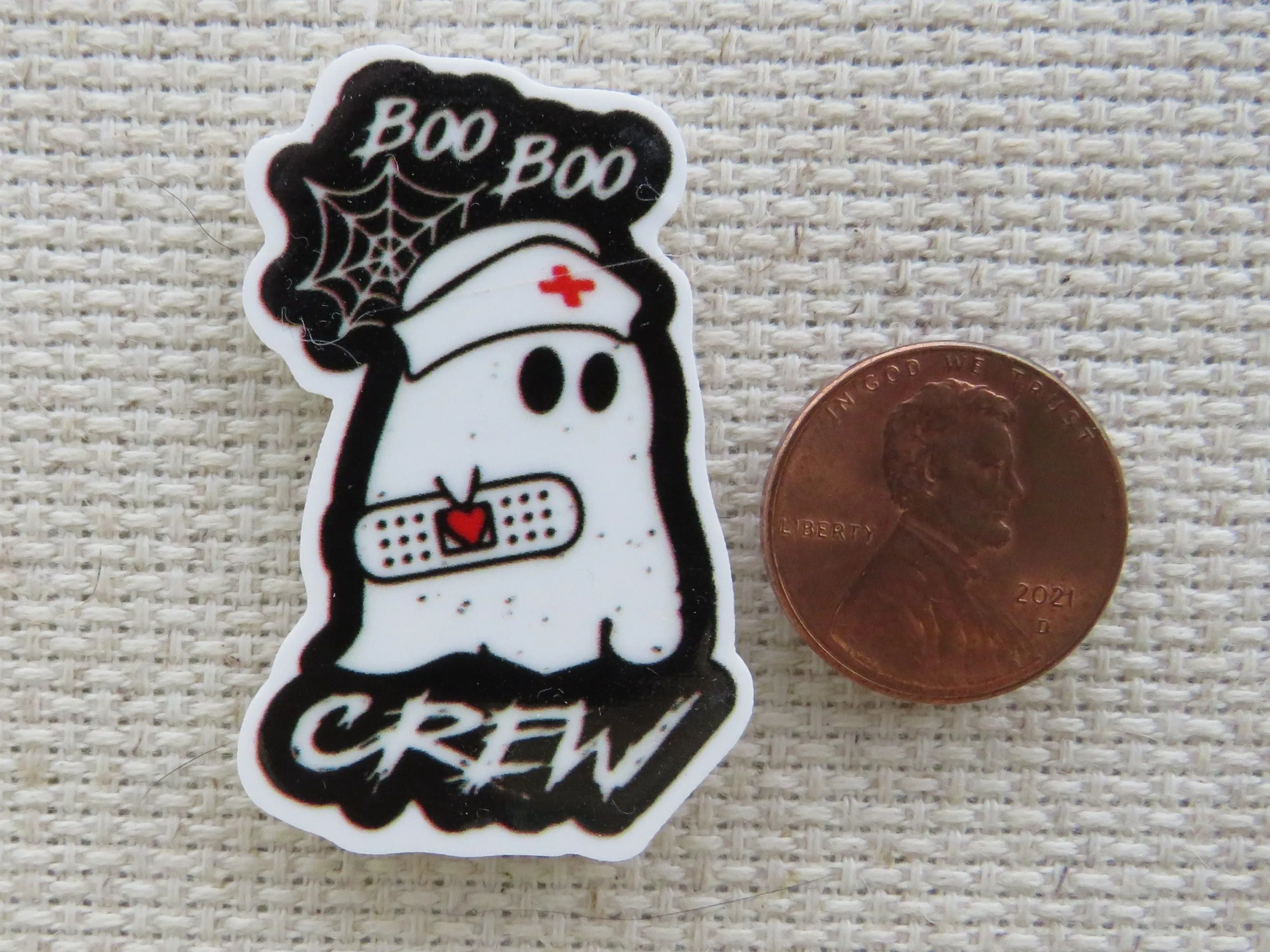 Boo Boo Crew Ghost Needle Minder, Cover Minder, Magnet