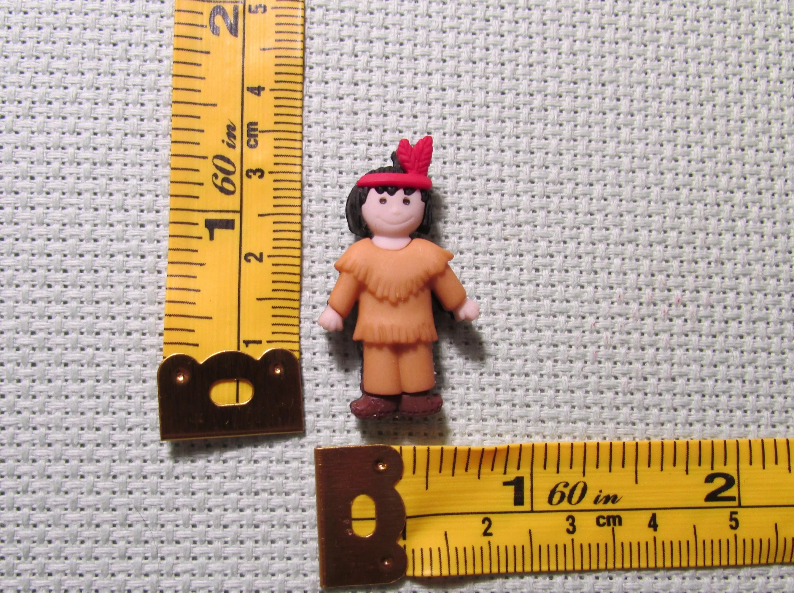 Boy or Girl Native American Needle Minder, Cover Minder, Magnet