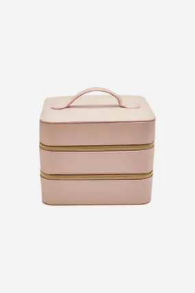 Brouk & Co. Leah Travel Cosmetic Case in Pale Pink