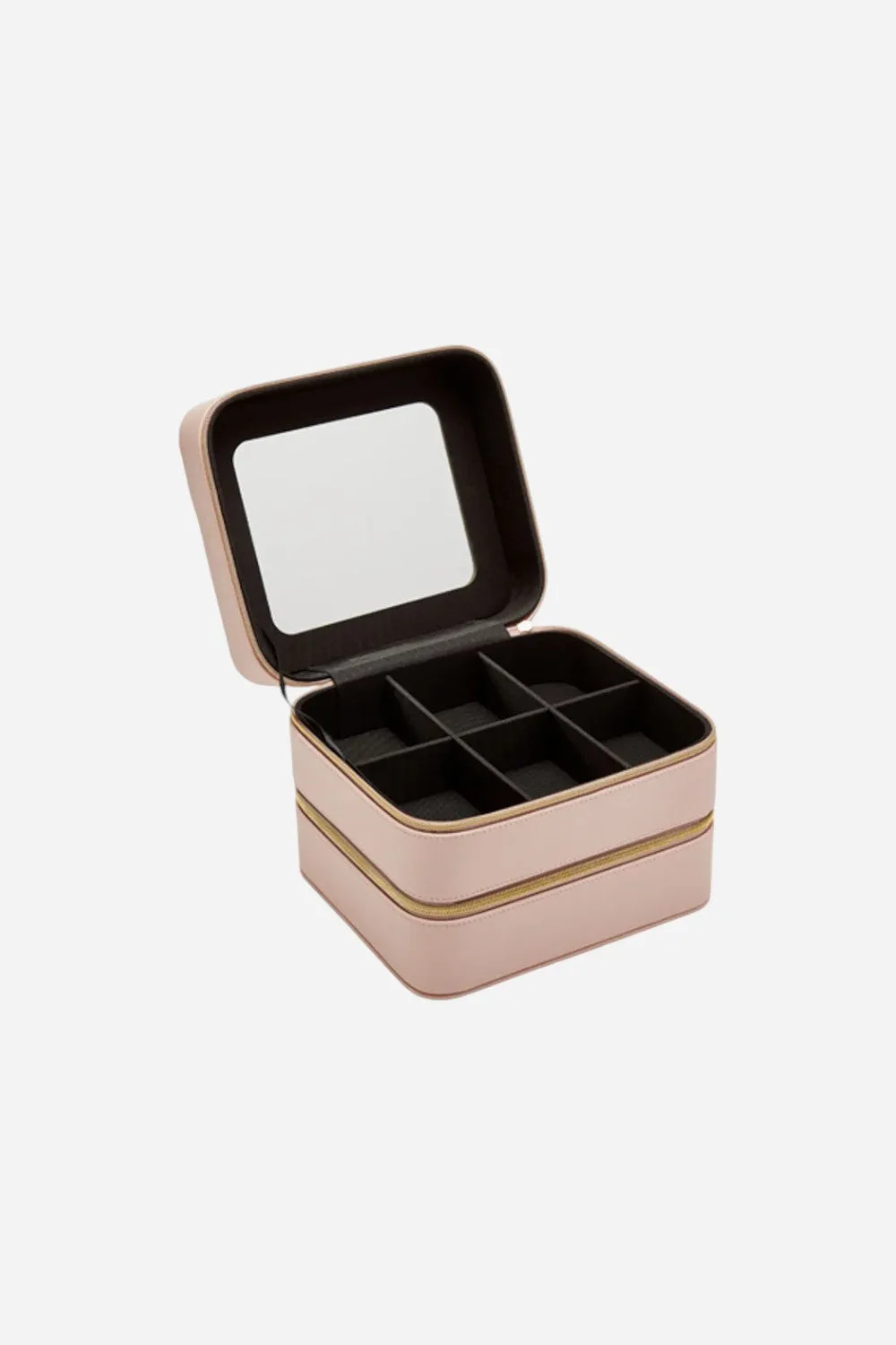 Brouk & Co. Leah Travel Cosmetic Case in Pale Pink