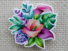 Calla Lilies Needle Minder, Cover Minder, Magnet