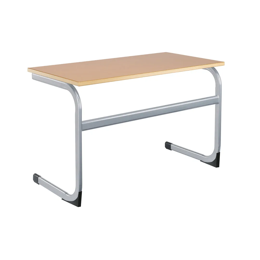 Cantilever Euro Tables: Double - 1200x600mm