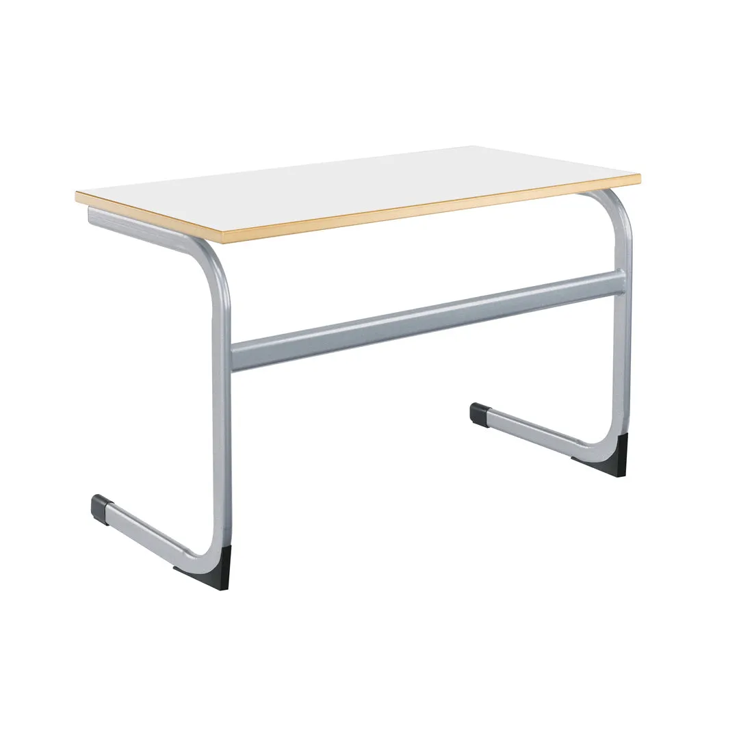 Cantilever Euro Tables: Double - 1200x600mm
