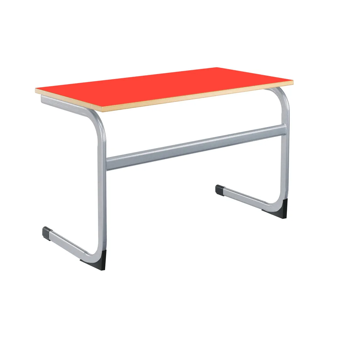 Cantilever Euro Tables: Double - 1200x600mm