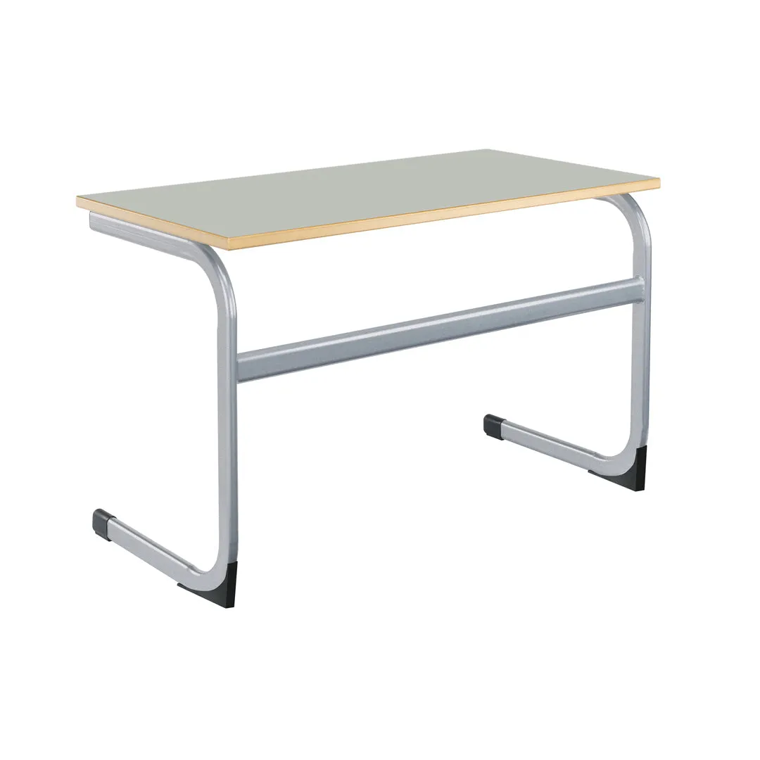 Cantilever Euro Tables: Double - 1200x600mm