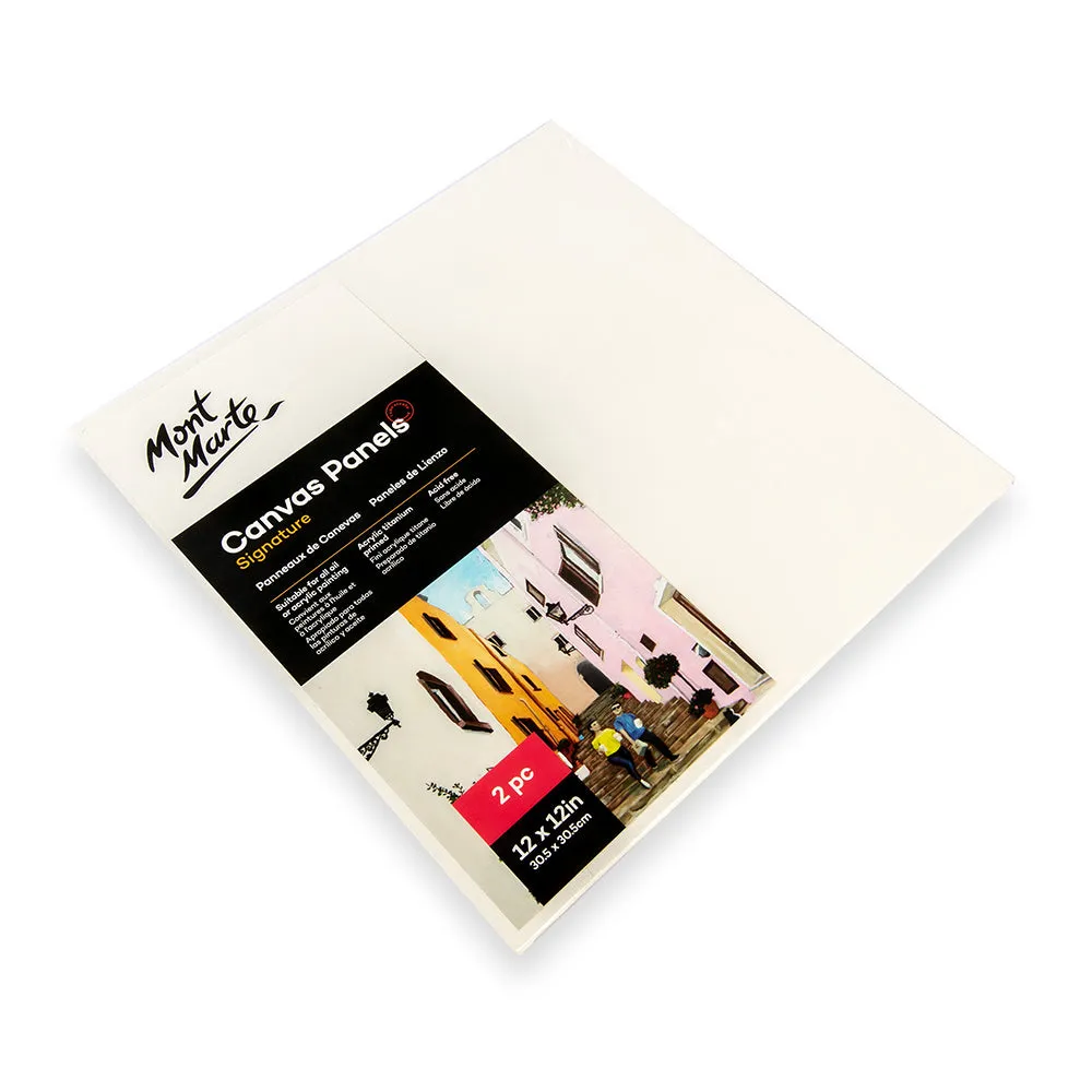 Canvas Panels Signature 2pc 30.5 x 30.5cm (12 x 12in)
