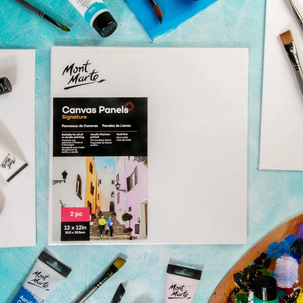 Canvas Panels Signature 2pc 30.5 x 30.5cm (12 x 12in)