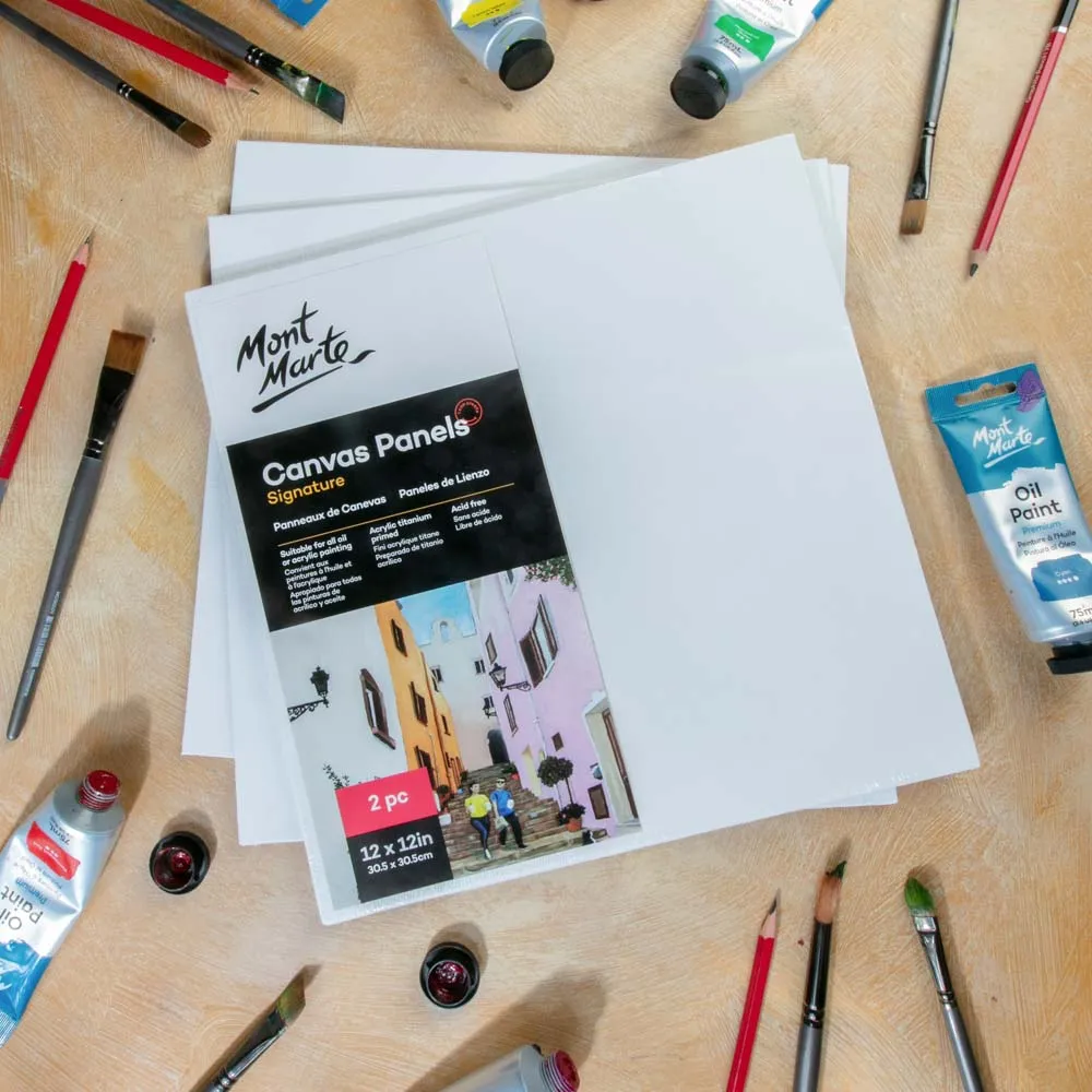 Canvas Panels Signature 2pc 30.5 x 30.5cm (12 x 12in)
