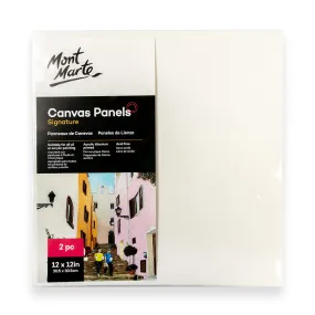 Canvas Panels Signature 2pc 30.5 x 30.5cm (12 x 12in)