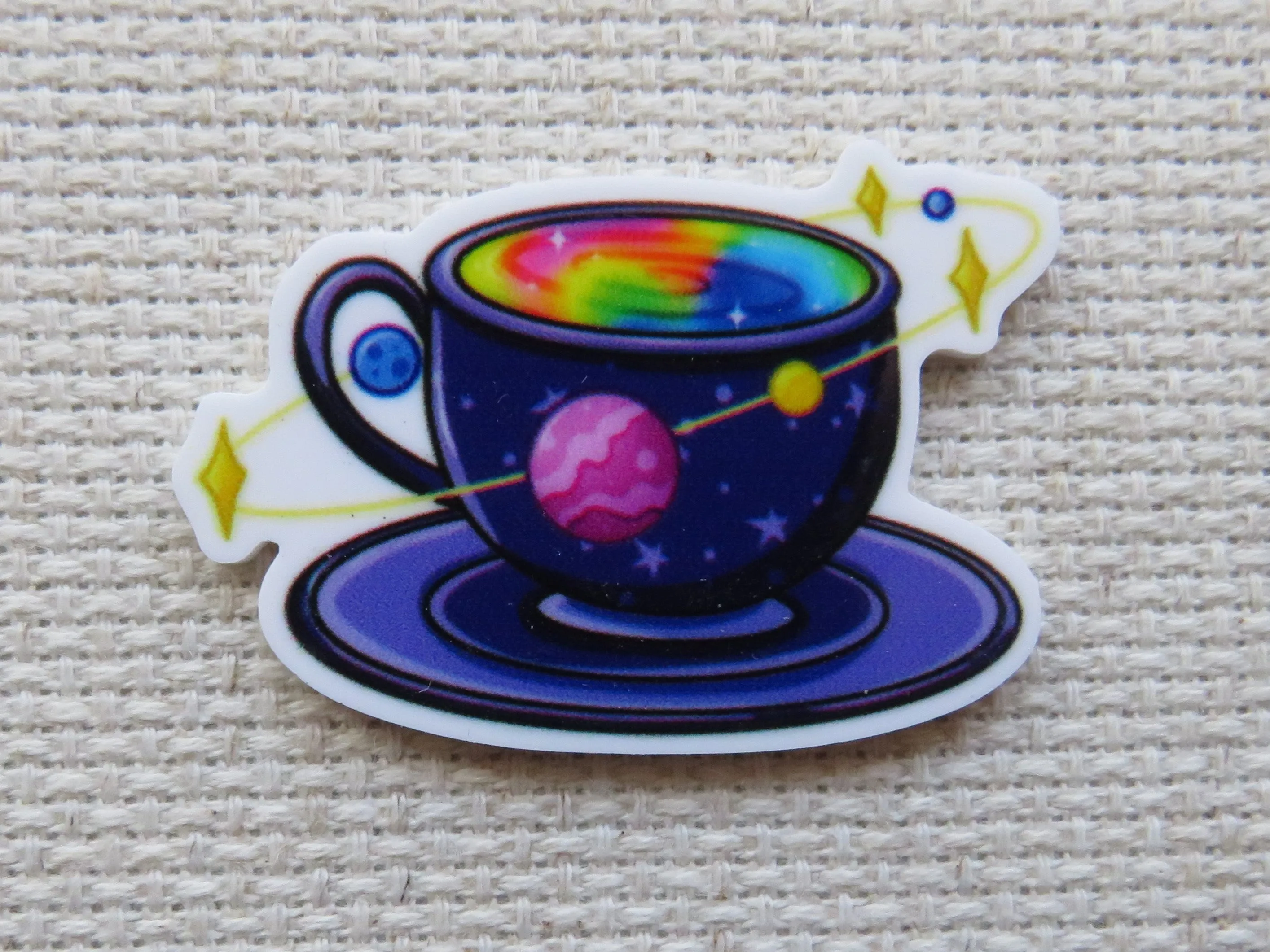 Celestial Tea/Coffee Needle Minder, Cover Minder, Magnet