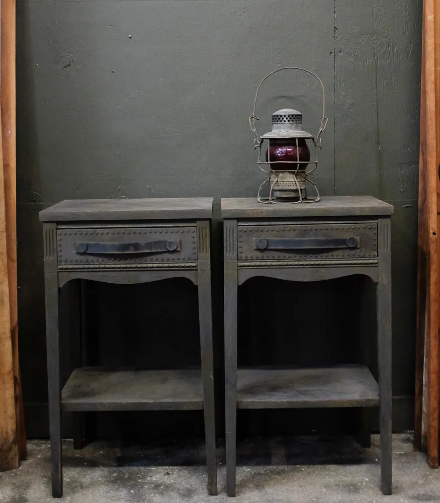 Chad's charcoal side tables