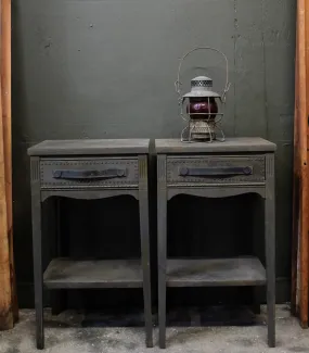 Chad's charcoal side tables