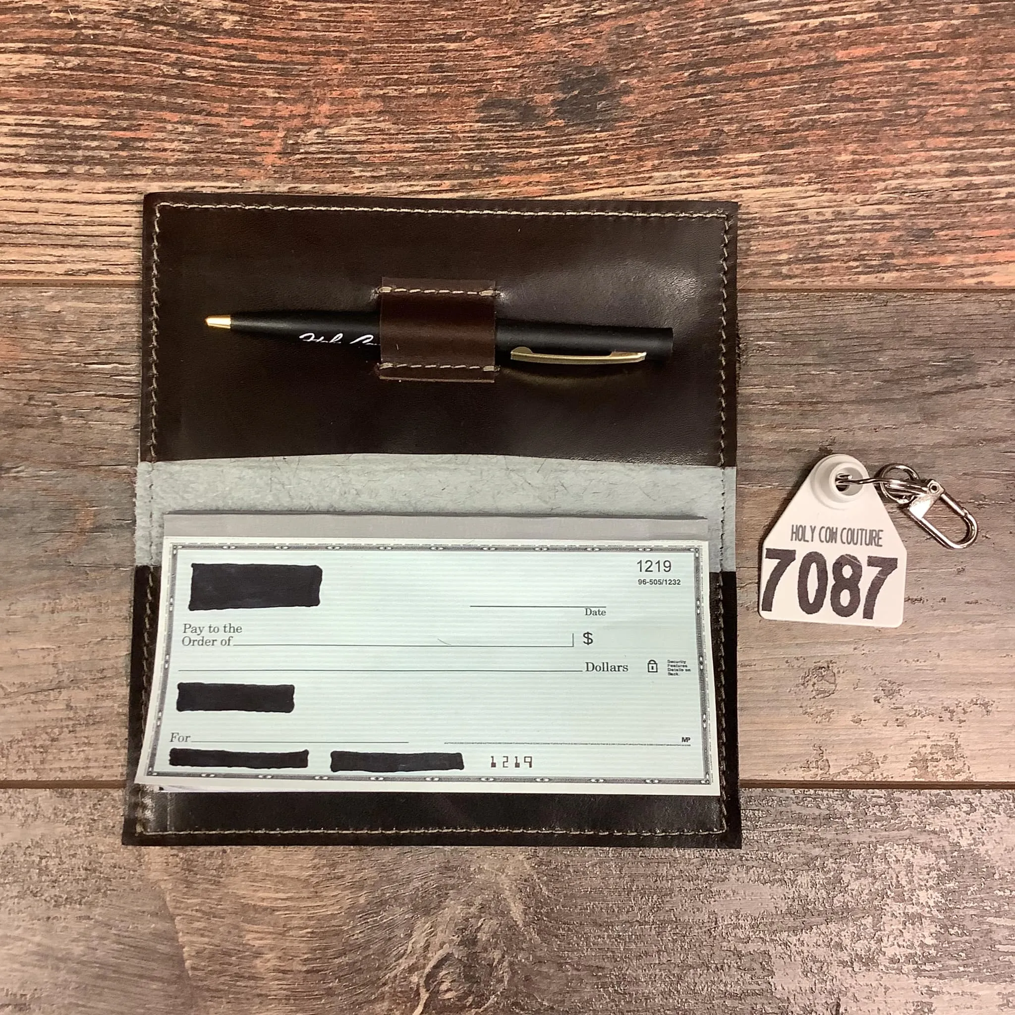 Checkbook Cover - #7087