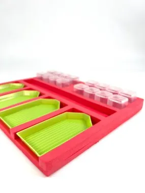 Crystal Art 16pc Tray Organiser