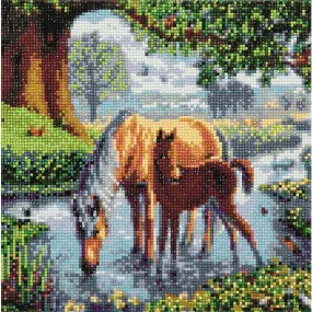 Crystal Art Fell Ponies Medium