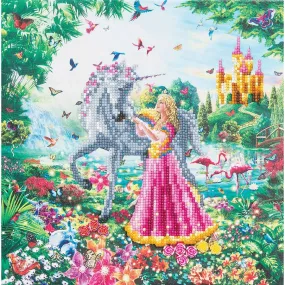 Crystal Art The Princess and the Unicorn Medium