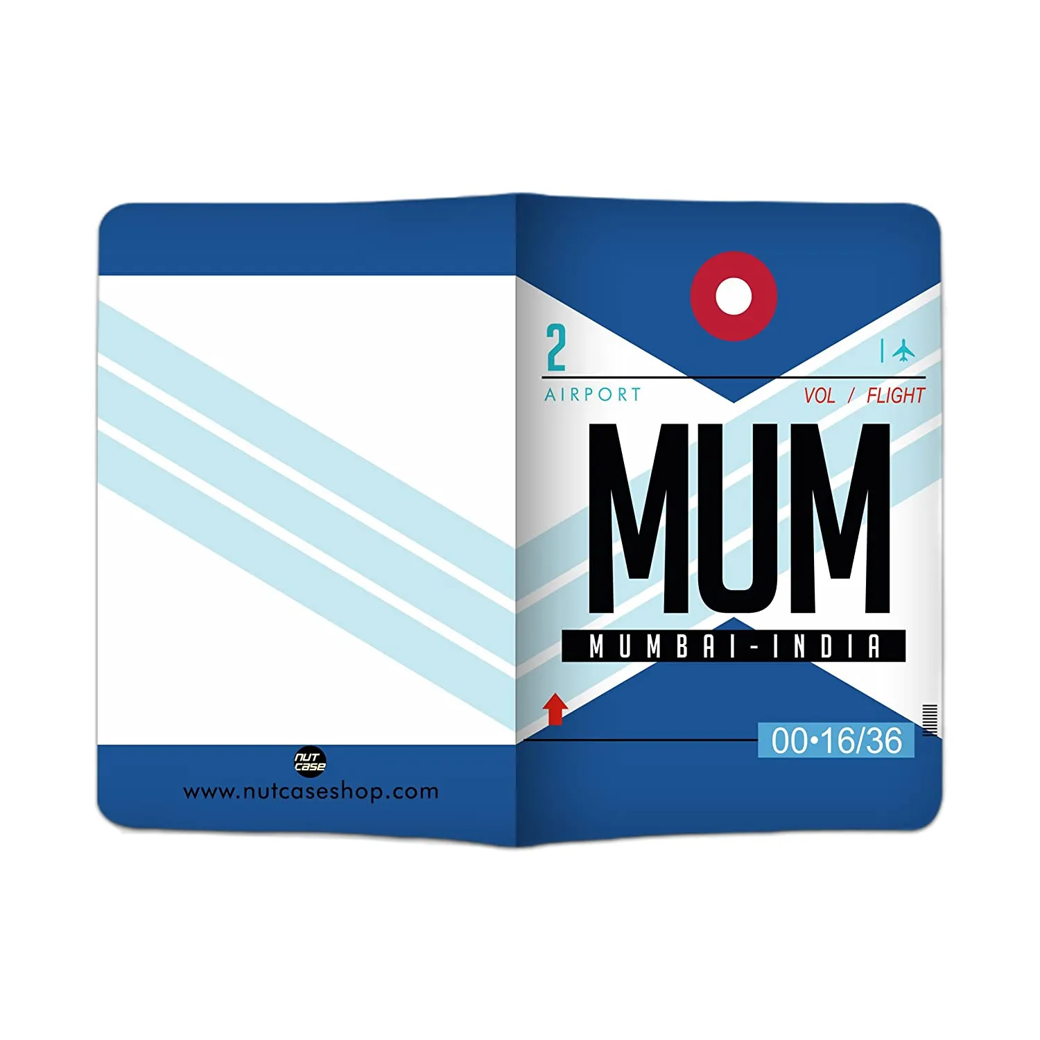 Designer Passport Cover - Mumbai City