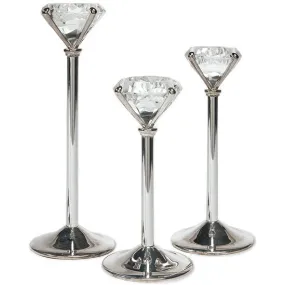 Diamond Shaped Wedding Tealight Candle Holders