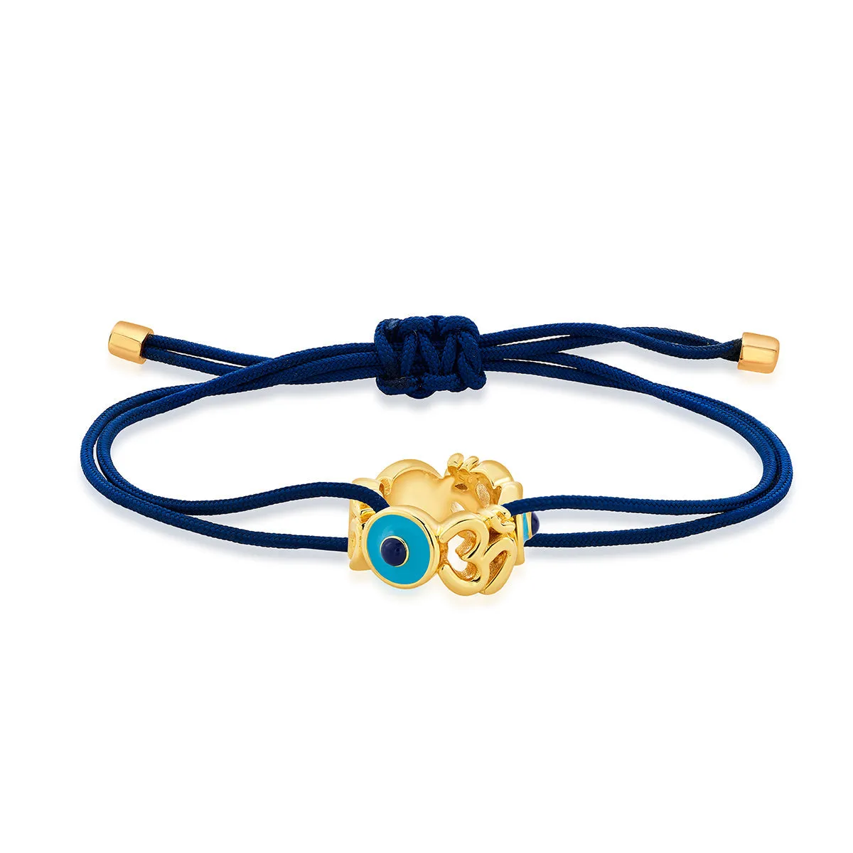 Divine Wheel Charm thread bracelet